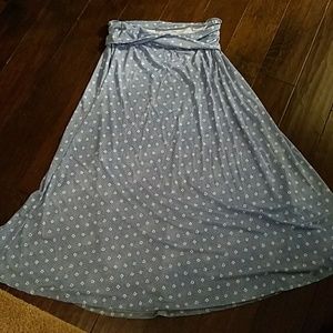 Lularoe maxi - looks like denim!